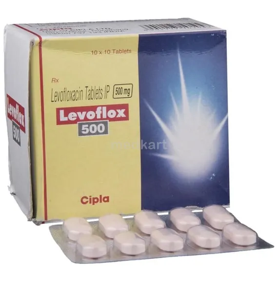 levoflox 500mg tablet 10's